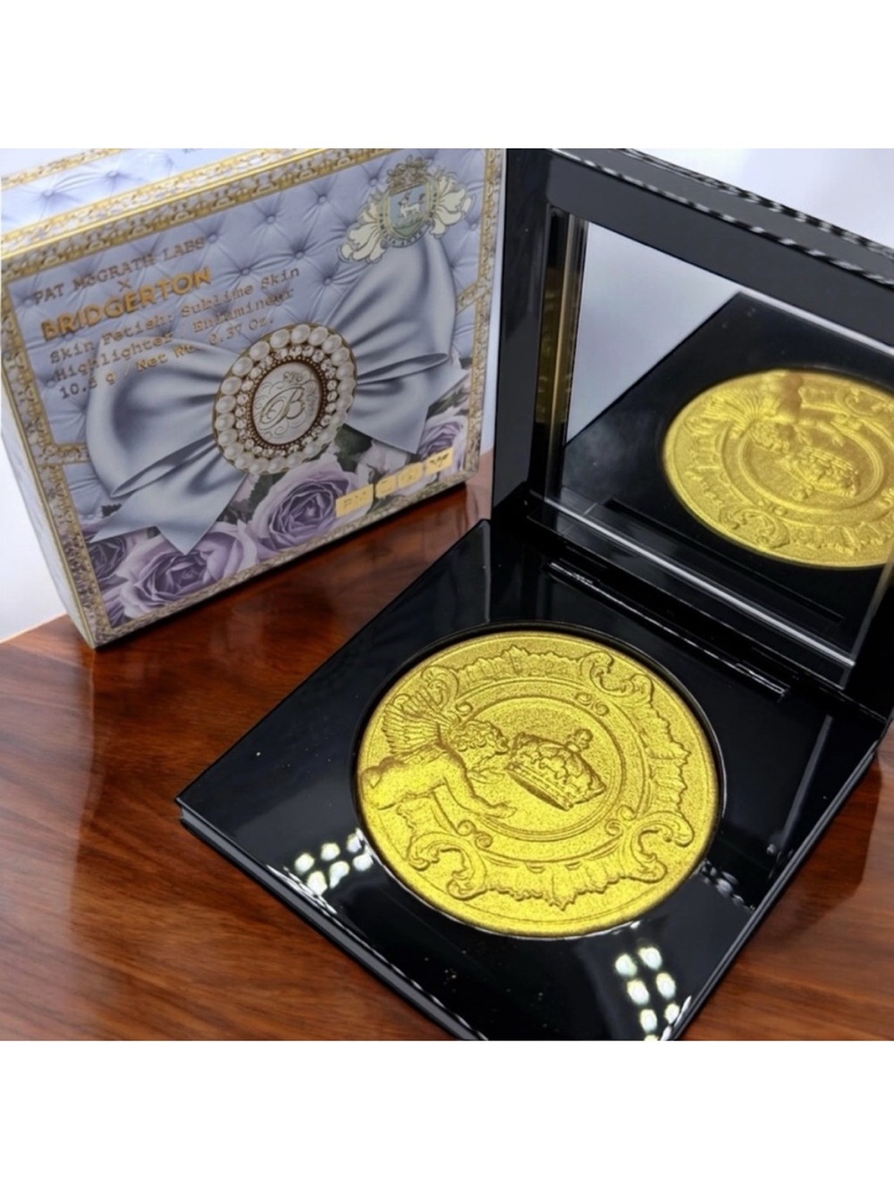 Pat McGrath Labs X Bridgerton Highlighter in 002 Extreme Gold NWOB